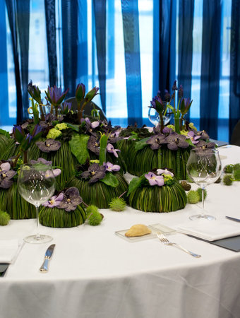 GHENT, BELGIUM - APRIL 23: The Ghent Floralies (de Gentse Floralien ) 34th edition of prestigious flower and plant exhibitions on April 17-25. April 23, 2010 in Ghent (Gent), Belgium.のeditorial素材