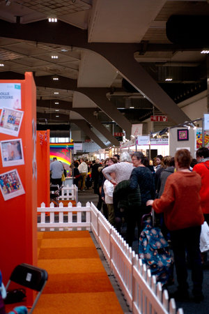 Brussels, BELGIUM - MARCH 16, 2019: Cake design and pastry fair - Cake and Sugar Brussels, 2019....