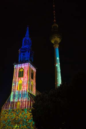 Festivl of Lights Berlin Germany 2018のeditorial素材