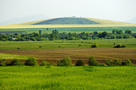 Somewhere near from Timisoara, Romania. May 2009の写真素材