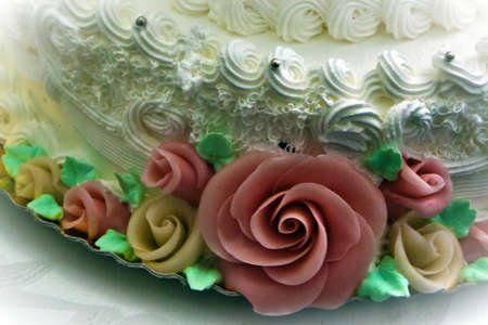 Cake decorating a pastry and culinary exhibition の写真素材