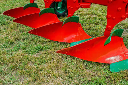 Equipment for agriculture, presented to an agricultural exhibition の写真素材