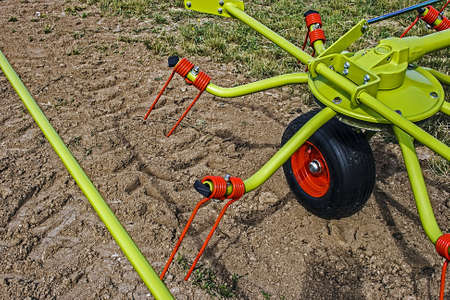 Equipment for agriculture, presented to an agricultural exhibition の写真素材