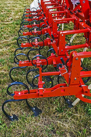 Equipment for agriculture, presented to an agricultural exhibition の写真素材