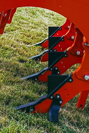 Equipment for agriculture, presented to an agricultural exhibition の写真素材