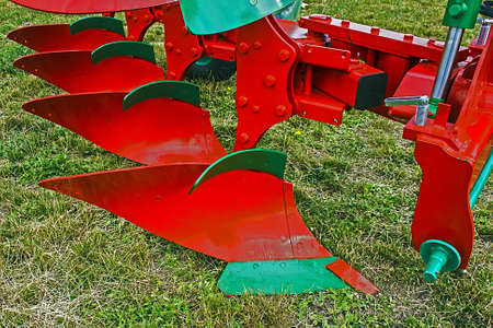 Equipment for agriculture, presented to an agricultural exhibition の写真素材