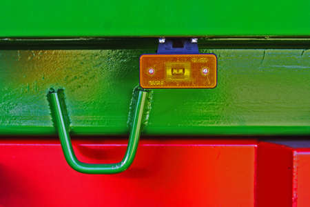 Part of a lighting system for agricultural machinesの写真素材