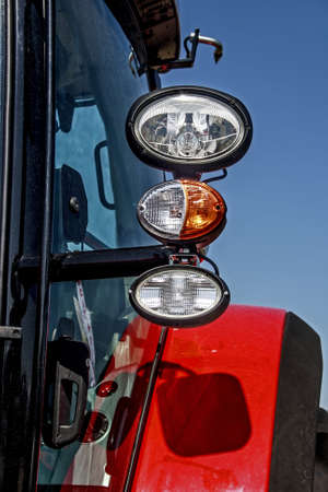 Part of a lighting system for agricultural machinesの写真素材