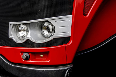 Part of a lighting system for agricultural machinesの写真素材