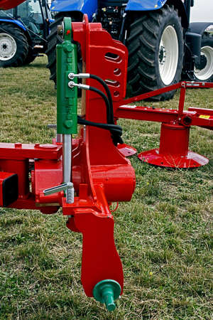 Equipment for agriculture, presented to an agricultural exhibition の写真素材