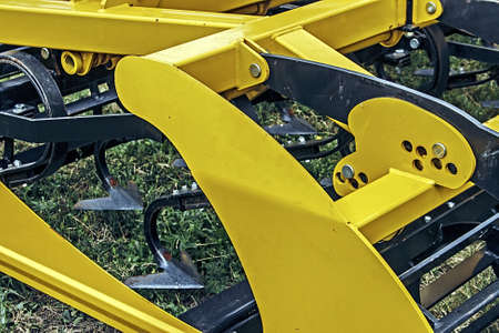 Equipment for agriculture, presented to an agricultural exhibition Detailの写真素材