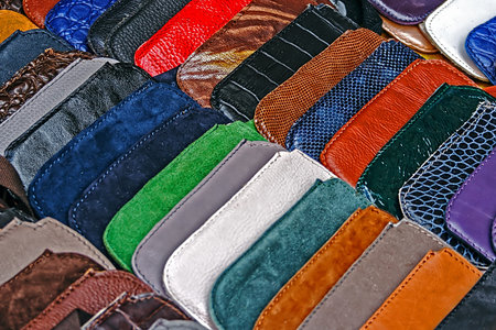 Cases for mobile phones on display for sale