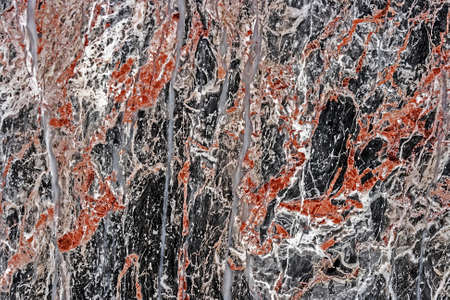 Piece of marble with patterned abstract, used to wall decorations の写真素材