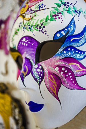 Venezian maskの写真素材