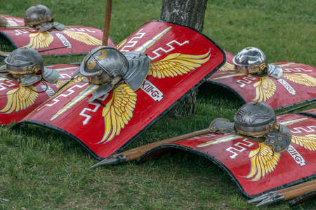 Type of Roman ancient weapon used in battles.の写真素材