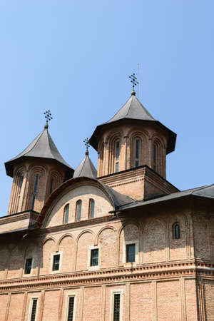 The Great Princely Church in Targoviste, Dambovita, Romaniaの写真素材