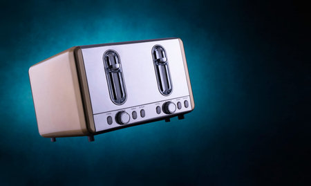 flying toaster smoky blue light spot