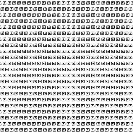Simple black and white seamless pattern drawn by hand. Small squares. Cute doodle. Vector illustration.のイラスト素材