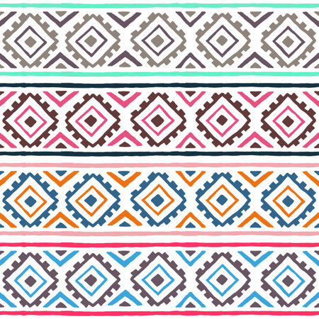 Ethnic seamless pattern