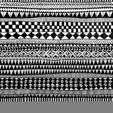 Black and white ornament.