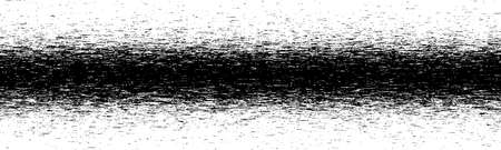 Black and white halftone glitch. Computer virus. Random falling black particles on screen. Hacked software. Vector background.のイラスト素材
