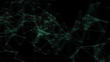 Glitch cyber network connection structure. technology connect big data. science background. Business...
