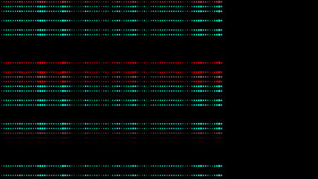 Colors dots texture with noise effect. Vector abstract halftone background. security storage data. Sorting and analysis of digital data. Digital screen with matrix or binary code.のイラスト素材