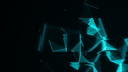 Glitch cyber network connection structure. technology connect big data. science background. Business...