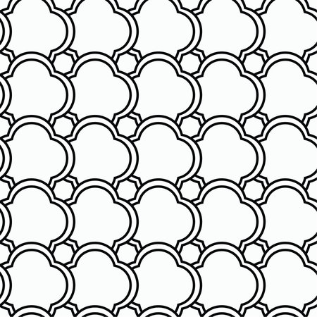seamless pattern, modern stylish texture, vector backgroundのイラスト素材