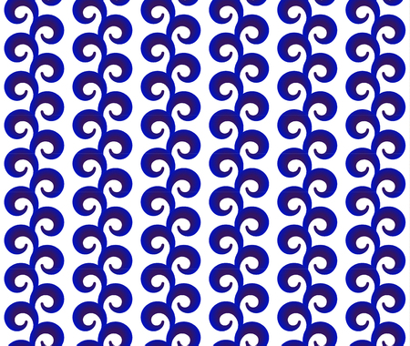 Pattern Chinese style. Abstract blue and white background for design, porcelain, chinaware, ceramic tile, ceiling, texture, wall, paper silk and fabric.のイラスト素材