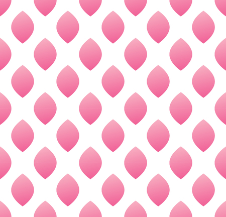 pastel pink pattern seamless on white background, cute pink texture design vector illustrationのイラスト素材