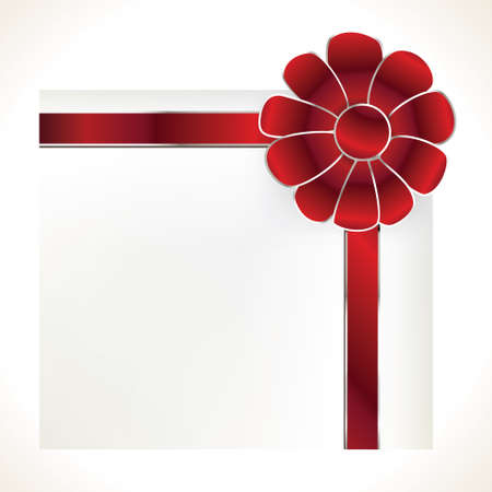 card with bowのイラスト素材