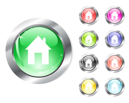 web home iconのイラスト素材