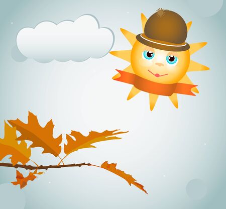 cartoon backgroundのイラスト素材