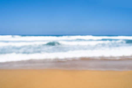 Christmas sea holiday. Woman in santa hat relaxing on paradise beach island getaway. New yearの写真素材