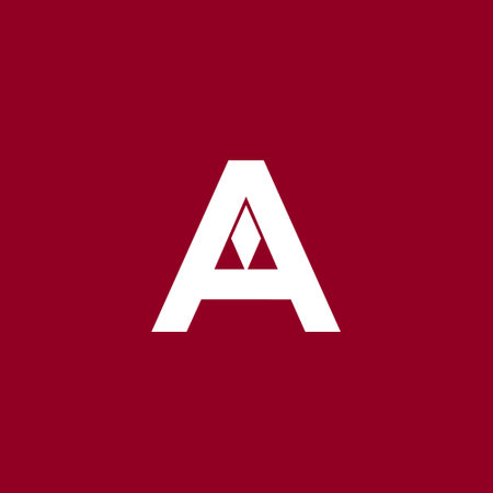 Creative abstract letter AA initials logo icon with minimal styleのイラスト素材
