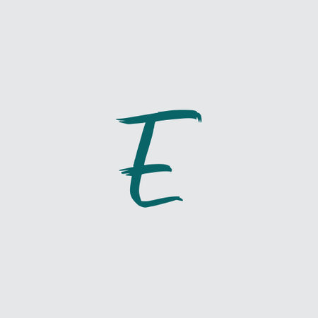 Initial Letter E Logo with Creative Modern Business Typography Vector Template. Creative Abstract Letter K Icon Logo Designのイラスト素材