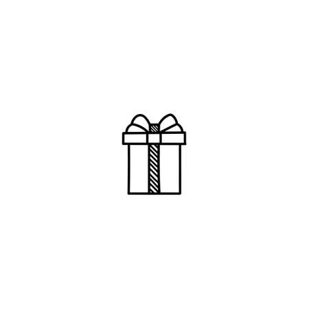Modern Flat Christmas Icons for Design Projects - Black and White Illustrations, Vector. Christmas icon illustration vector symbol.のイラスト素材