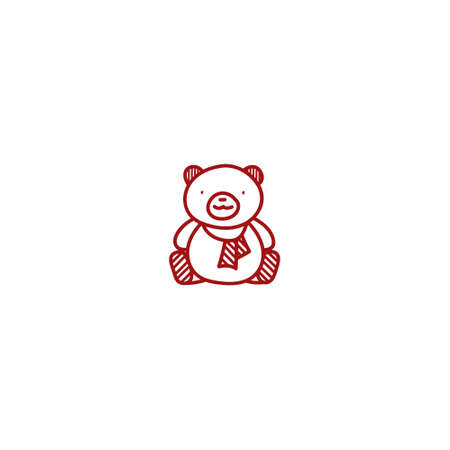 Modern Flat Christmas Icons for Design Projects Christmas icon illustration vector symbol.のイラスト素材