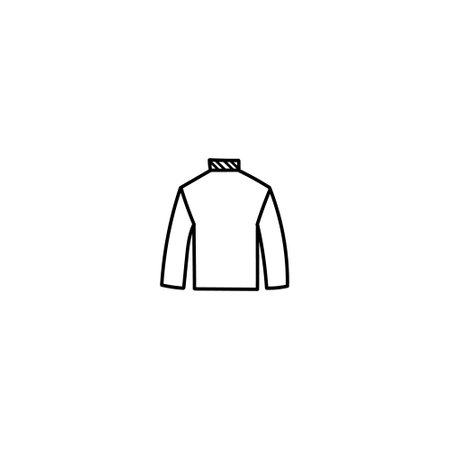 Hand Drawn Clothing and accessory sketch icon for web. Cute outline hand drawn clothing and accessory vector icon illustrations isolated on white background.のイラスト素材