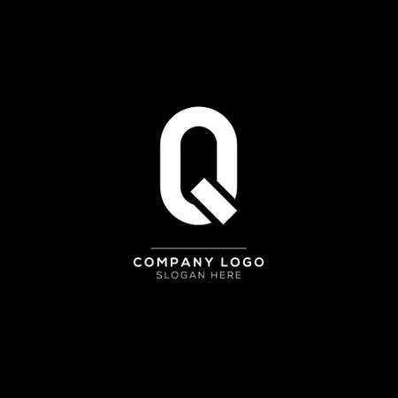 Premium Vector Q initial letter Logotype for luxury branding. Elegant and stylish design for your Elite company.のイラスト素材