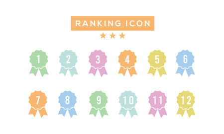 Learning, working, media using vector design template. Minimal vector design templateのイラスト素材