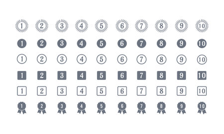 Learning, working, media using vector design template. Minimal vector design templateのイラスト素材