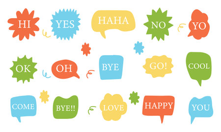 Bubble ask question vector icon design template. Modern vector design templateのイラスト素材