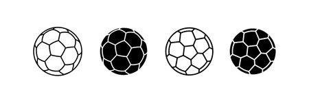 Football vector design. Vector icon design template illustrationのイラスト素材