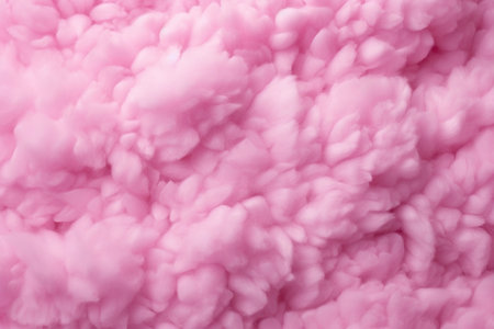Fluffy Pink Cotton Candy Background Generative Aiの素材