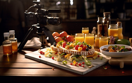 Professional Food Commercial with Photorealistic Presentationの素材