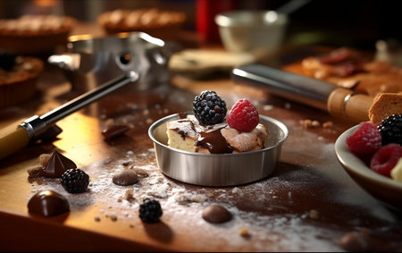 Professional Food Commercial with Photorealistic Presentationの素材