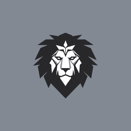 Luxury lion king logo image vector templateのイラスト素材