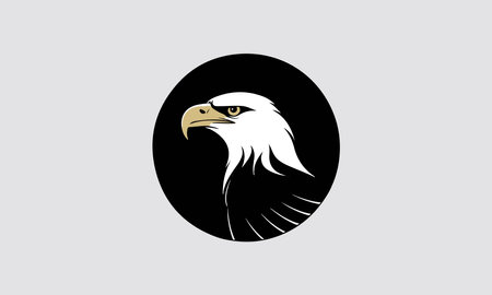 Simple eagle icon vector conceptのイラスト素材